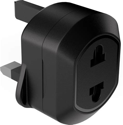 Storesology European To Uk Plug Adaptor With A Fuse V Max