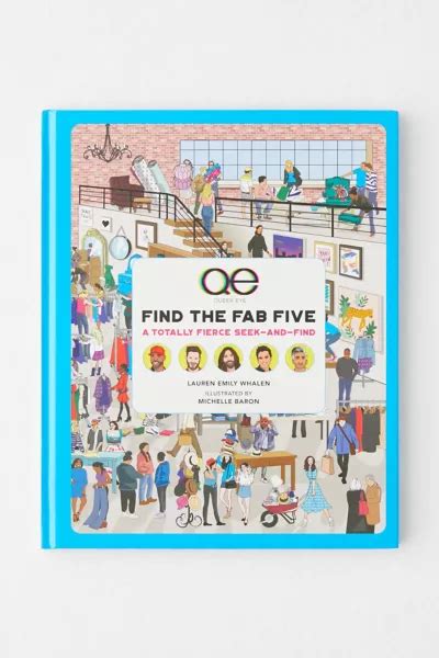 Queer Eye Find The Fab Five A Totally Fierce Seek And Find By Lauren