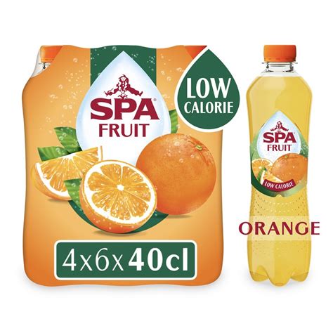 SPA FRUIT Pétillant Orange 24 x 40 cl Pet Interdrinks