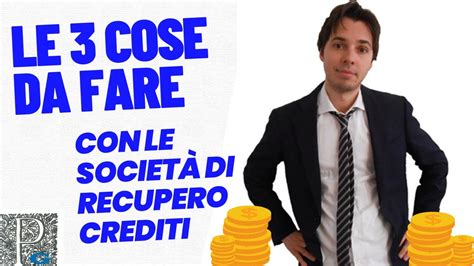 Societ Di Recupero Crediti Per Debito Con Banca O Finanziaria Le