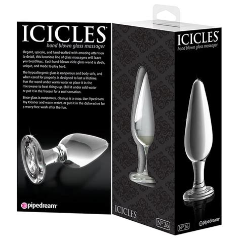 Icicles No Glass Butt Plug Christian Sex Toy Store