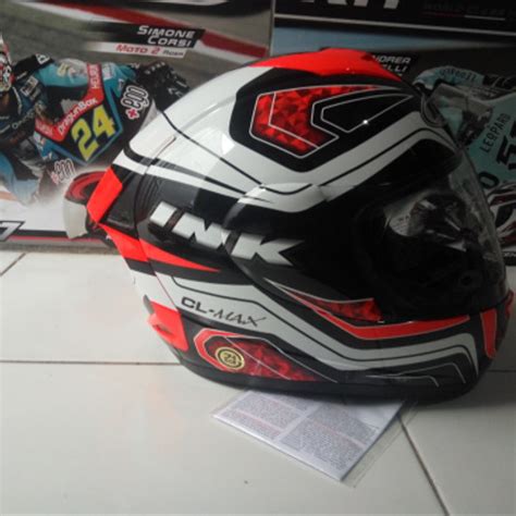 Jual Helm Ink Cl Max Clmax Seri 5 Red Fluo Kab Bekasi Ts Helmet