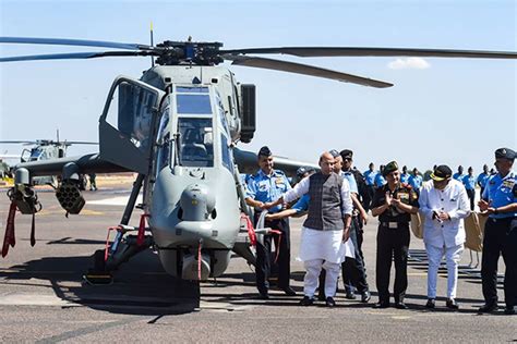 Light Combat Helicopter Inducted Into Indian Air Force