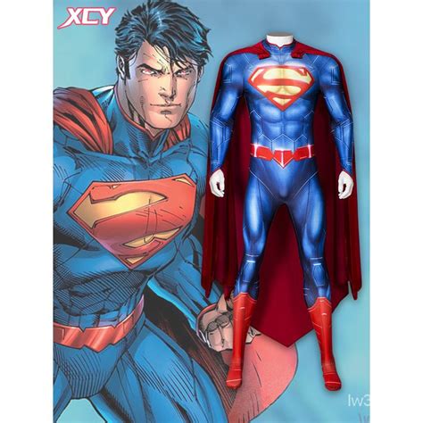 [new] New Dimension Dc New 52 Superman Cos Clothing Comics Same