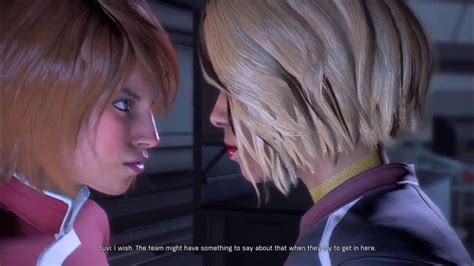 Sara And Suvi Romance Scene Mass Effect Andromeda Youtube