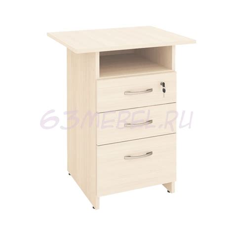 Тумба приставная (с замком) «Рубин» в Самаре купить недорого