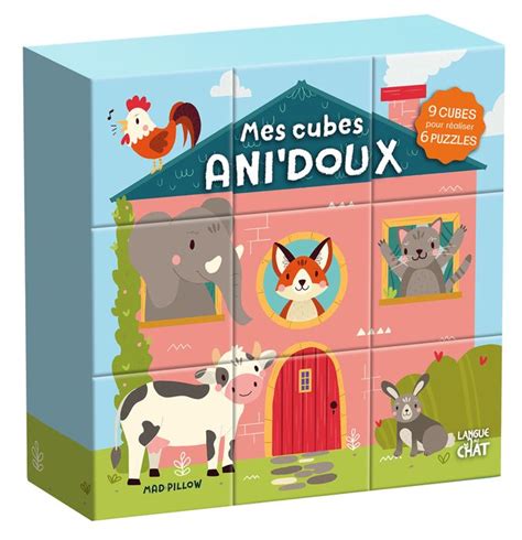 Mes Premiers Jeux Mes Cubes Anidoux Cubes Dactivités Bébé