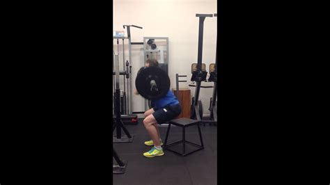 Barbell Box Front Squat Youtube