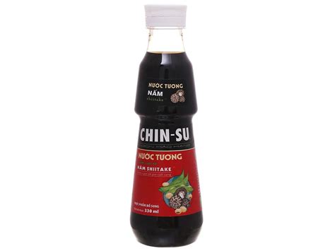 Nước tương Chinsu Nấm Shiitake 330ml – SIBA.MART Hà Nội