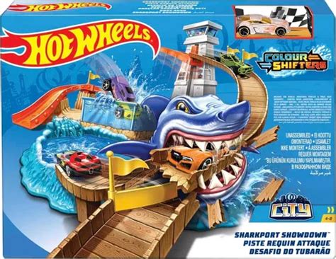 Pista De Autos Hot Wheels Ultimate Gator Car Ataque Tiburon Envío gratis