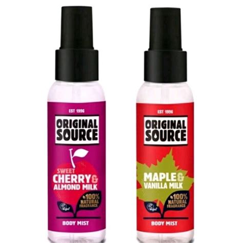 Jual Original Source Body Mist Cherry Almond Maple Vanilla Ml