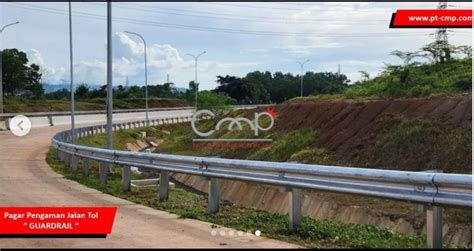 Pagar Pengaman Jalan Tol Guardrail Sadang Kutanegara Taman Mekar