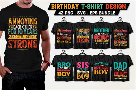 Birthday T-Shirt Design Bundle - Buy t-shirt designs