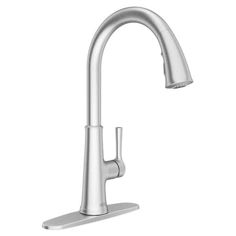 American Standard Renate Single Handle Pull Down Sprayer Kitchen Faucet