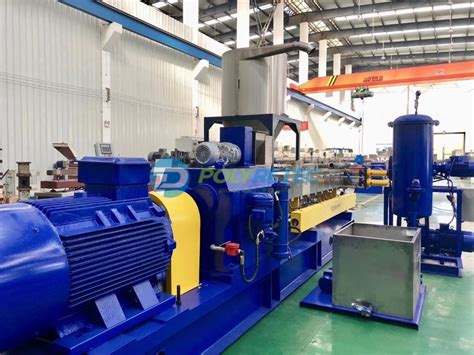 Pet Flakes Pelletizing Line Pet Pelletizing Machine Polytec