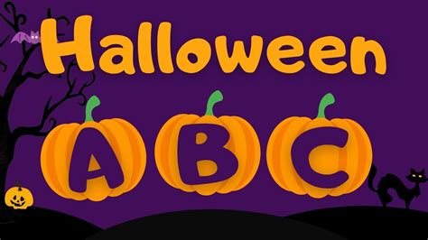 Halloween Abc Learn The Alphabet For Toddlers Preschool Learning