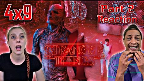 Stranger Things 4 Vol 2 4x9 Part 2 Reaction Tears Tears Tears Emotional Episode 😭😱🤯