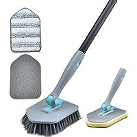 Bitope Tub Tile Scrubber Brush In Scrub Cleaning Brush With Stiff