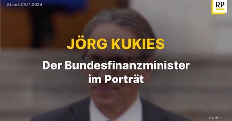 J Rg Kukies Der Bundesfinanzminister Im Portr T