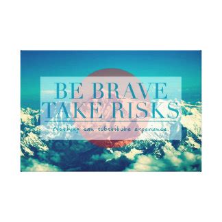 Inspirational and motivational quotes canvas print