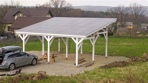 Instalacja Fotowoltaiczna Carport Wiata PV 9 63 KW 13175008636 Allegro Pl