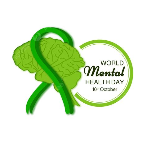 Dia Mundial De La Salud Mental PNG Dibujos Salud Mental Cinta