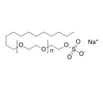 Sodium Lauryl Sulfate Structure