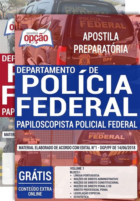 Apostila Concurso Pol Cia Federal Papiloscopista Policial Federal