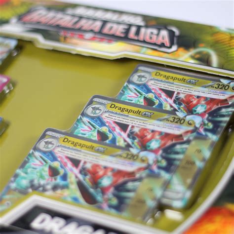 Dragapult Batalha De Liga - Pokémon : Baralho Batalha de Liga - Dragapult ex - Bravo Jogos