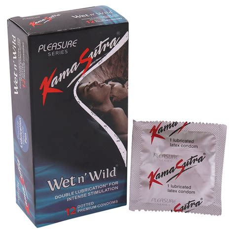 Kamasutra Wet N Wild Condoms Pcs