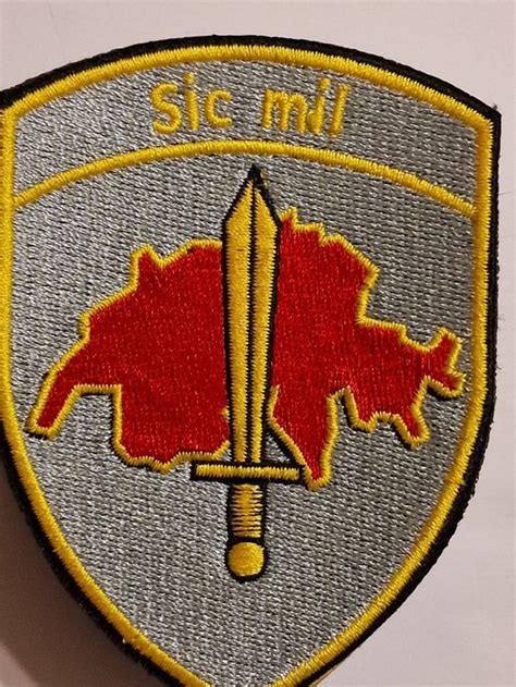 Militar Polizei Abzeichen Badge Sic Mil Tessin Kaufen Auf Ricardo