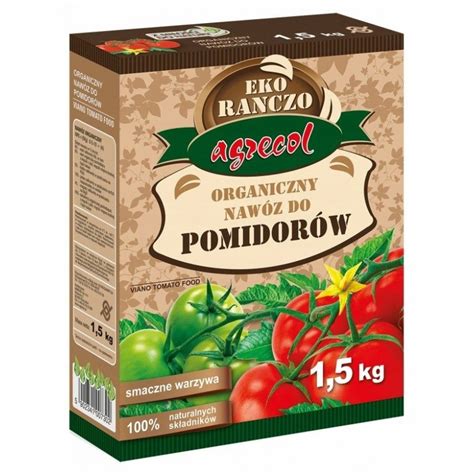 Nawóz organiczny do pomidorów granulat 1 5 kg Agrecol