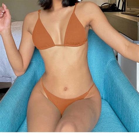 Zaful Swim New Zaful Womens Sexy Triangle Bikini Set Cami String Two Piece Bathing Poshmark