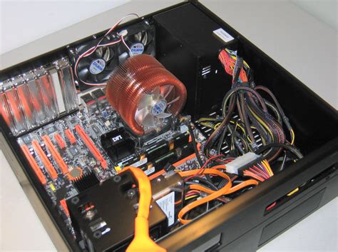 Zalman Components Installed - Zalman HD-160 and Accompanying Products