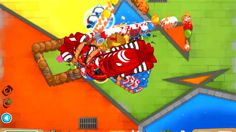 Bloons TD 6 Cubism Chimps With 114 469 Left Tack Bottom Path Is