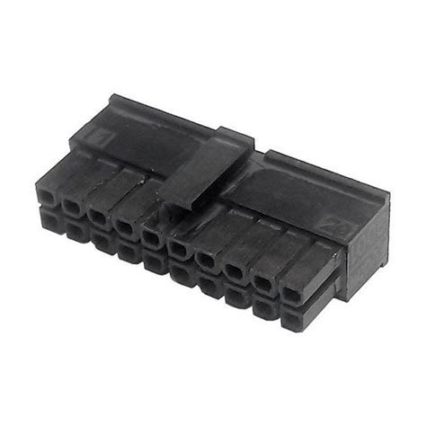 Conector Alojamento Micro Fit Macho Mm Vias Ba Da Eletr Nica