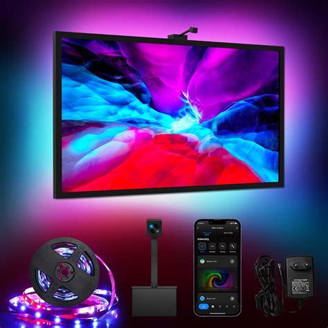 TOPVISION RGB Smart LED TV Backlights 16 4ft Wifi Strip Lights App