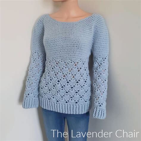 Vintage Sweater Crochet Pattern The Lavender Chair