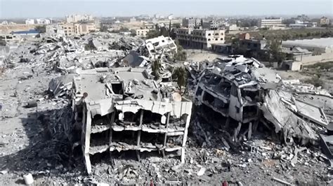 WATCH: Drone footage shows destruction of Gaza Strip – NBC4 Washington