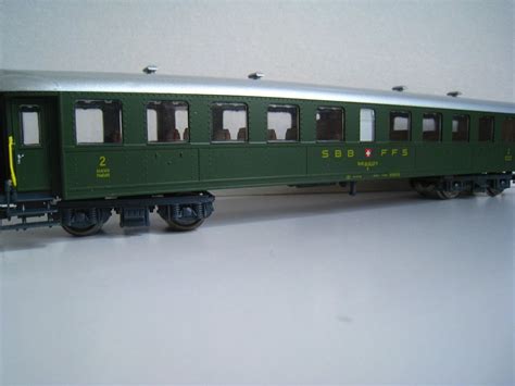 Roco B4ü der SBB 2 Klasse schwerer Stahlwagen 44465 Kaufen auf