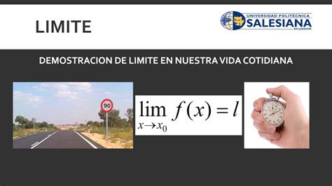 Ejemplos De Limites Matematicos En La Vida Cotidiana Nuevo Ejemplo