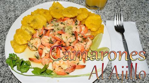 Receta Camarones Al Ajillo Rapido Y Facil Cocinando Con Yolanda YouTube