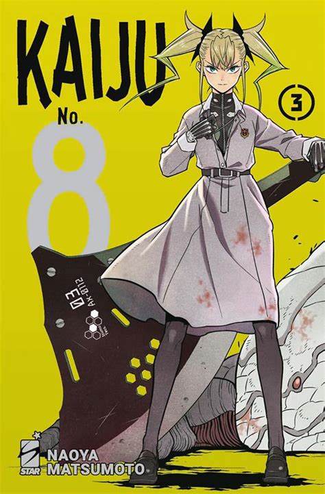 Kaiju No 8 Vol 3 Naoya Matsumoto Libro Star Comics Target IBS