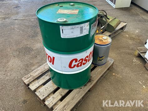 Oljefat Castrol Alphasyn T 220, Borlänge, Klaravik auktioner