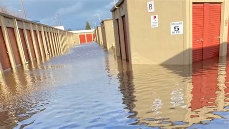 Merced Mini Storage Clearing Out Flooded Units Youtube