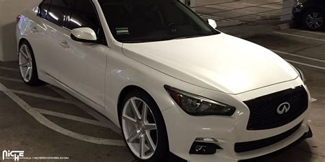 Car Infiniti Q50 On Niche Sport Series Verona M151 Wheels