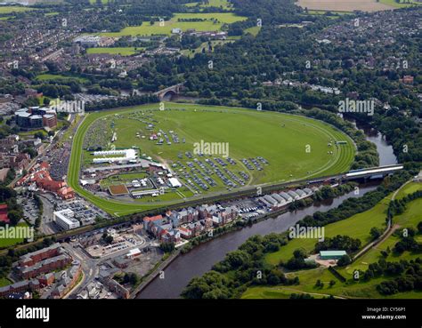 Chester race course from air hi-res stock photography and images - Alamy