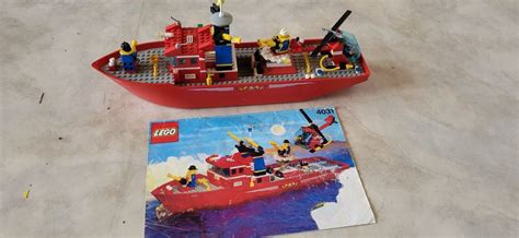 Lego Feuerwehr Boot Schiff Gross Alt Ca Ende Er Kaufen Auf Ricardo