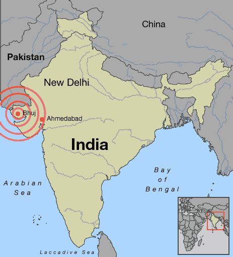 Ahmadabad Map - India