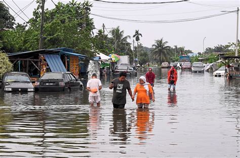 Jumlah Mangsa Banjir Lima Negeri Terus Meningkat Berita Majoriti